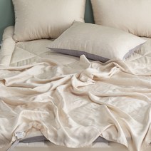 슬립 풍기인견 시원한 여름 얇은 낮잠 꿀잠 홑이불 SS Q, 블랙