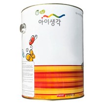 삼화페인트 극무광 도료 아이생각 데코텍스vp 4L 수성페인트 목재 벽지 콘크리트 베란다, 화이트/크림 1001A