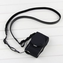 카메라 가방 canon g7x3 g7 x mark iii g7x2 g7 x mark ii vlog 카메라 케이스 보호 실리콘 소프트 커버 soft shell g7xm2 g7x2, g7x2 블랙
