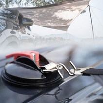 +[복스마켓]+_강력 차량 흡착판 다용도 루프 어닝 텐트 캠핑 타프걸이 자동어 카부품 차박 고리+[BOKS_MARKET]+