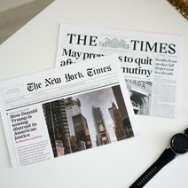 인스타감성 레트로 촬영소품 영어신문 빈티지 영자신문 3종, Star T