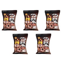 쿠키런 킹덤 큰별 초코스낵 간식거리 초코과자, 99g x 5개