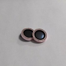다이아몬드 글리터 카메라 렌즈 보호 유리 아이폰 14 13 12 11 프로 맥스 미니용 교체용 후면 보호 럭셔리 방수, Pink_11 or 12 (2pcs)