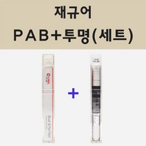 재규어 PAB 산토리니블랙 주문 붓펜 페인트 + 모비스 투명마감용붓펜 8ml