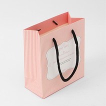 스트라이프 행운 종이쇼핑백 핑크 14x15cm 시장가방고급쇼핑백 깔끔한쇼핑백 마트가방 마트봉투 마트장바구니 선물가방 선물백 선물쇼핑백 선물용 선물용쇼핑백 선물용품 선물포장 선물포장쇼핑백 시장가방 시장바구니 장바구니 장바구니가방 귀여운쇼핑백 기성쇼핑백 기프트백 손잡이봉투, 본상품
