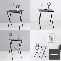 마켓비 DIY 접이식 거실 사무실 안방 간편 노트북 스탠딩 테이블, 6. HOMATO D80, 빈티지화이트