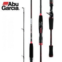 Original Abu Garcia New Black Max BMAX 베이트 캐스팅 루어 낚싯대 1.98m 2.13m 2.28m UL M MH 파워 카본 스피닝 낚싯대, 2.28 C762M 캐스팅, 검은 색