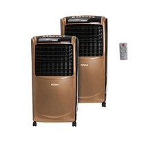 소음냄새없는 전기온풍기 사무실매장난방 골드 리모콘