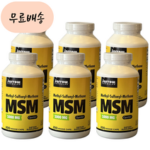 자로우 MSM 엠에스엠 1000m.g 200 x 6 (총6개), 200정, 6개, 200개