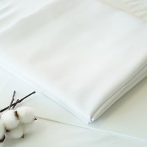패브릭몰 샤틴슬라브 고급공단 양면원단 의류 곱창밴드 스크런치 배경천, 화이트