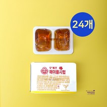 오뚜기 일회용 메이플시럽 11g x 24개 디스펜팩 캠핑, 04_메이플시럽 디스펜팩 x 24개