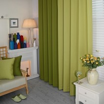 [나산] 커튼 향균 텐셀 CT586-D 290X240cm +레일 타이백