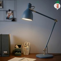 이케아 독서등 아뢰드 조명 터쿼이즈 53x15cm 스탠드 공부 작업 학습 책상 탁상 서재 침실 인테리어