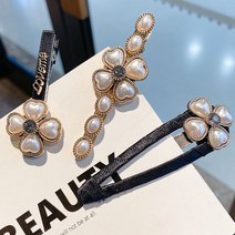 신스엔스 진주 플라워 헤어핀 세트