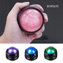 본라이프 셀프마사지 스포츠 핸디 스톤 롤링볼마사지볼 볼안마기 지압볼 롤러 땅콩 마사지볼 라크로스볼, 블루