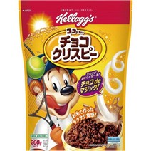 Kelloggs 켈로그 코코군 초코 크리스피 시리얼 260g 6팩, 1개