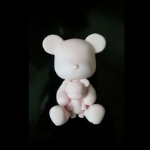 수제몰드 더커진 백허그베어브릭(2D)