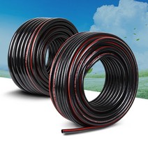 베란다 정원 물호스 고압호스 45m 세차 수전용품, 흑고압호스 13x50