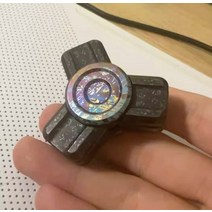 피젯 스피너 메탈 야광 핑거 스트레스 해소 초침 핑거팁 자이로스코프, 1.Titanium Zirconium