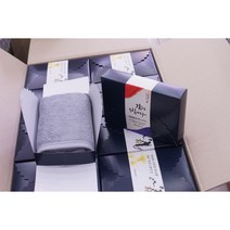 대대장취임답례품 명예퇴직 정년퇴임 수건답례품 송월타올40수코마사160g, 아이보리베이지회색보라