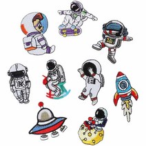 온업 DIY 커스텀 열접착 와펜 패치 세트 WP02, 타입4