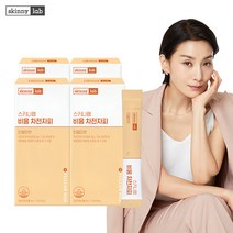 스키니랩 비움 차전자피 식이섬유 인절미맛 14포(2주분) 배변활동 쾌변 장운동, 4박스