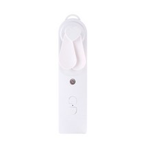 휴대용 팬 가습기 충전식 핸드헬드 팬 여름 에어컨 249, 하얀, 협력사