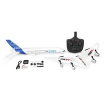 OIOI A120-A380 Airbus 2.4GHz 3CH RC 비행기 고정익 드론 Aeromodelling, 1개, 하얀