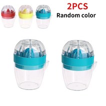 레몬 석류 녹 즙 짜기 짜개 1/2p s 수동 주 서기 다기능 레몬 더블 짙은 오렌지 주스 Kit nTools, 02 2pcs Random color