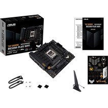 ASUS TUF 게이밍 B650M-PLUS Wi-Fi 소켓 AM5 (LGA 1718) Ryzen 7000 mATX 게이밍 마더보드(14 파워 스테이지 PCIe® 5.0 M.2