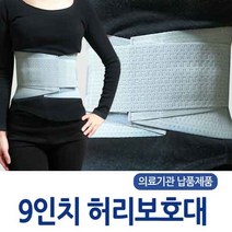 디앤비 허리보호대(9인치)블루 요통대 허리지지대 복대