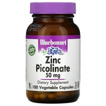 블루보넷 Zinc 징크 아연 피콜리네이트 50mg 100 캡슐