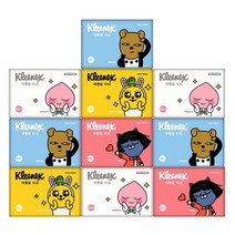 크리넥스 카카오프렌즈 50매 10팩 여행용 티슈, 10개