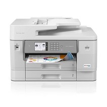 Brother MFC-J6955DW INKvestment 탱크 컬러 잉크젯 올인원 프린터 무선 이중 인쇄 27.9 x 43.2cm(11 x 17인치) 스캔 유리 및 최대 1년