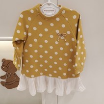 해피랜드 가을베이비페어~@ 샤랄라 귀욤 뽀짝 물방울 원피스~@