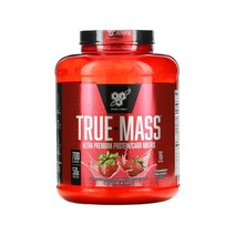 BSN 비에스엔 트루 매쓰 매스 게이너 종합 단백질 탄수화물 분말 딸기맛 2.64kg