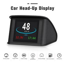 P10 범용 LCD 자동차 디지털 GPS OBD 모니터 고화질 HUD 디스플레이 게이지 자동차보기 카메라 시스템