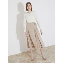올리비아로렌 비비올리비아 신상품 주름디테일 A라인 스커트 VVCDK3S1371