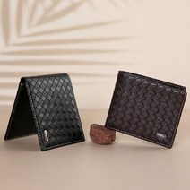 할마마마 할마마마 격자패턴모던슬림반지갑 중년남성지갑 (9106778)