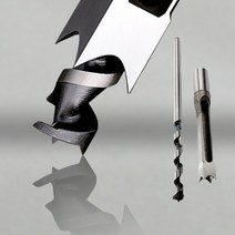 전문가용 사각 홈파기 전동 드릴 비트 각끌기 목공 장부 가공, 12.7mm(1/2)