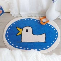 3종류 귀여운 오리 발매트 일러스트 내 방 꾸미기.모브컴퍼니, 일러스트오리