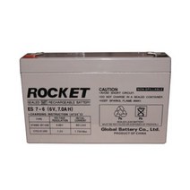 세방전지 로켓트배터리 ES7 6 6V7AH 무보수밀폐형 ( BP / 984879EA ), 1, 본상품선택