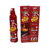 한국소방 미니소방관 차량용 소화기, 10개, 345ml