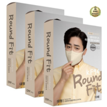 라이브잇 이로와프리즘방역마스크(KF94)(대형)(연한황색), 연한황색, 18개, 10개입