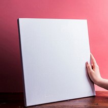 민화 동양화 화판 무지 종이 수채화 판넬 수채 캠버스 유화 조화지 캔버스 액자 50x50