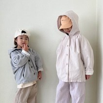 키즈 바람막이 오트밀 무스후디자켓 유아 아동 자켓 점퍼 남대문 아동복