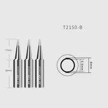2pcs ATTEN 원래 정통 팁 ST-2150 납땜 인두, 03 2pcs T2150-5C Tips