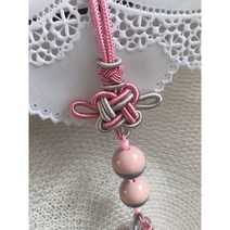 그레이스 샵 나연한복노리개 두색태슬 한복노리개