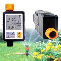 전자기기 워터타이머/자동/수동조절/절수/스프링쿨러