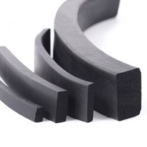 가스켓블랙 EPDM 고무 폼 씰링 스트립 사각 스폰지 개스킷 캐비닛 도어 씰용 3x3mm 4x4 8x8 10x10 12, 03 4x5mm_03 5 Meters